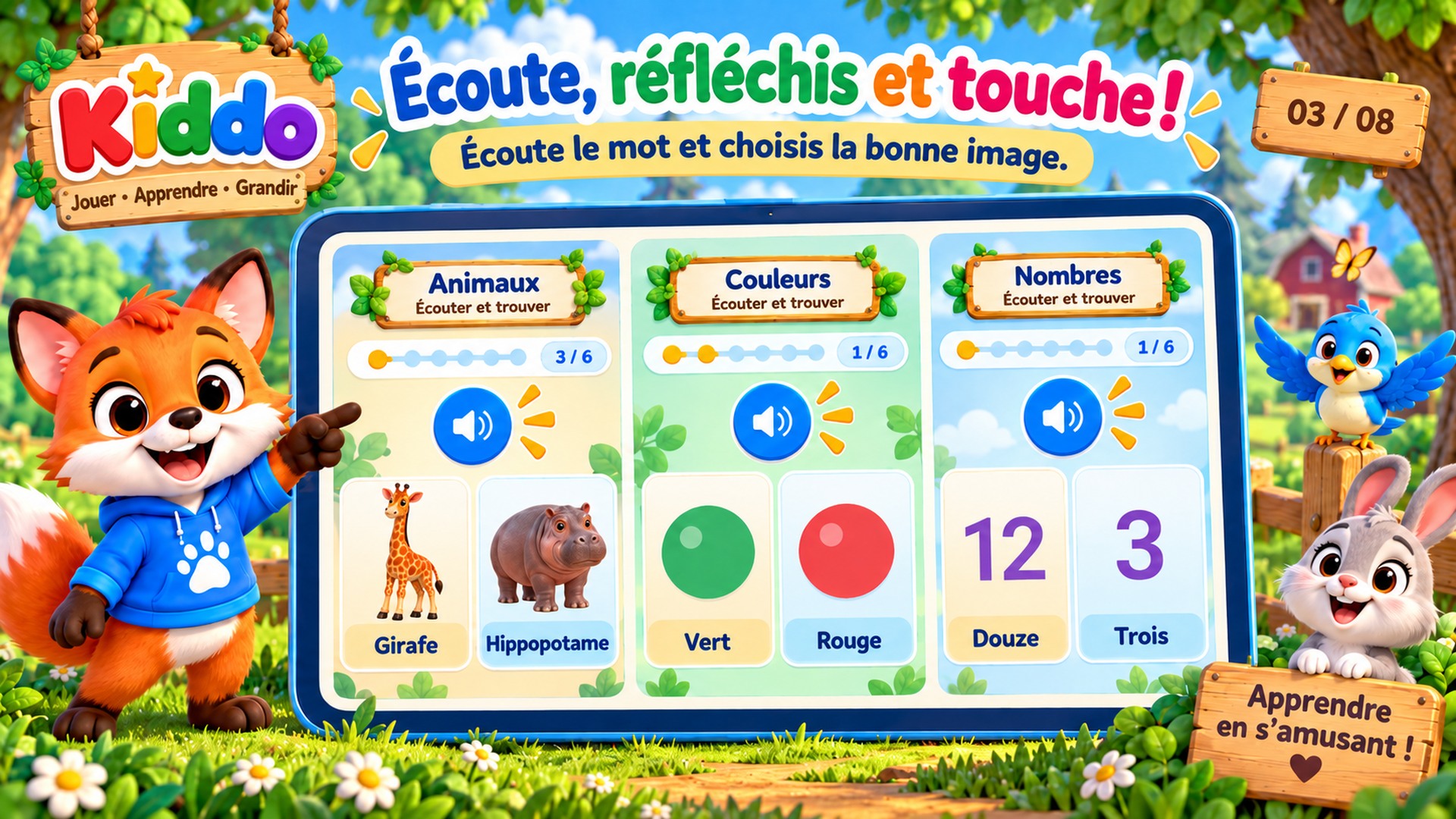 Écouter et trouver