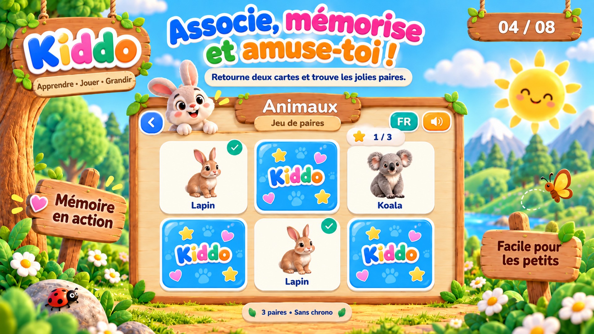 Retrouver les paires
